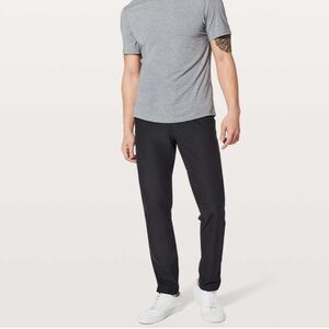 Lululemon Men’s ABC Pant Classic Black Warpstreme Size 34
